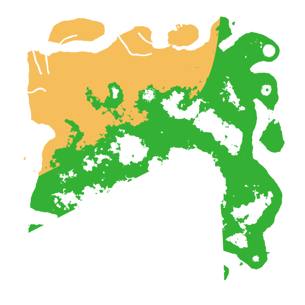Biome Rust Map: Procedural Map, Size: 4300, Seed: 2876