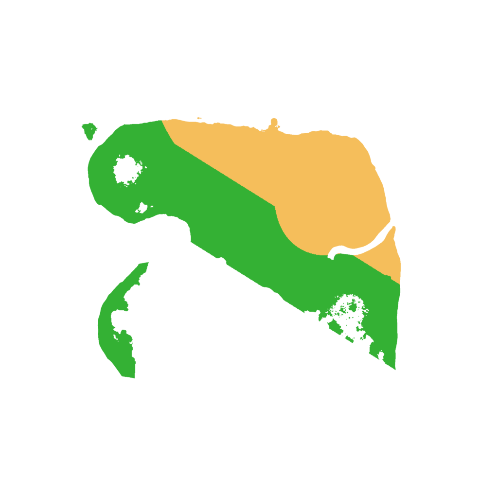 Biome Rust Map: Procedural Map, Size: 1590, Seed: 811998