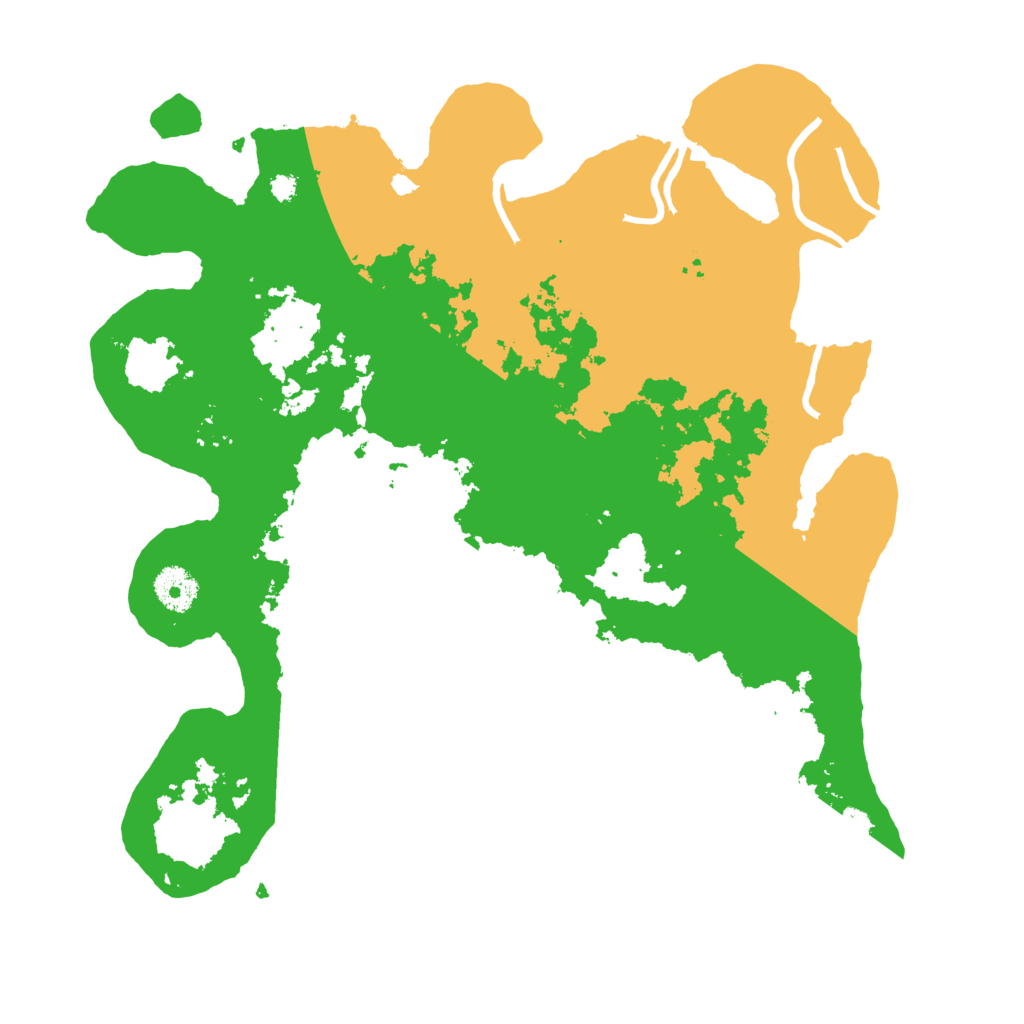 Biome Rust Map: Procedural Map, Size: 3550, Seed: 27349822
