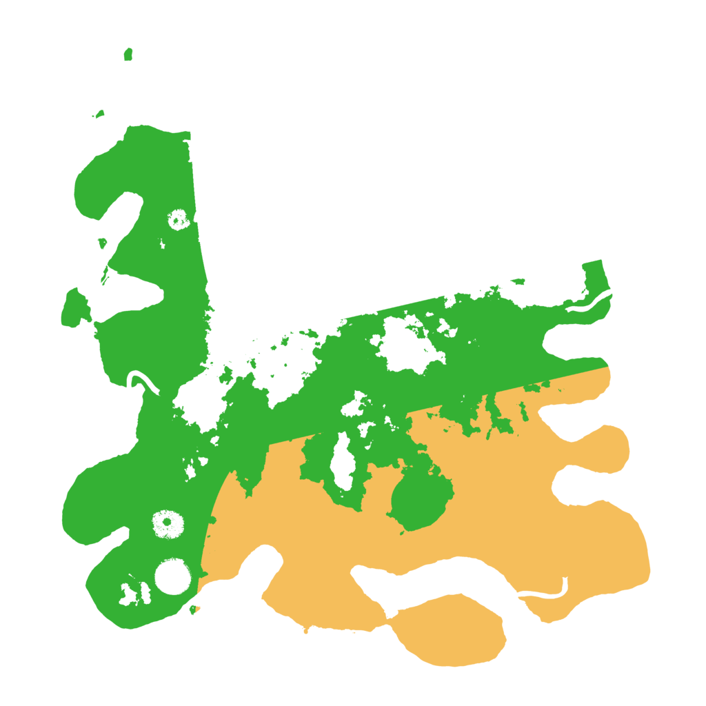 Biome Rust Map: Procedural Map, Size: 3500, Seed: 1947825665