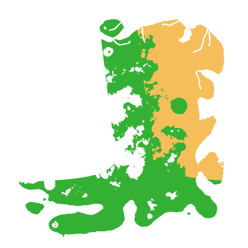 Biome Rust Map: Procedural Map, Size: 4000, Seed: 1660277920