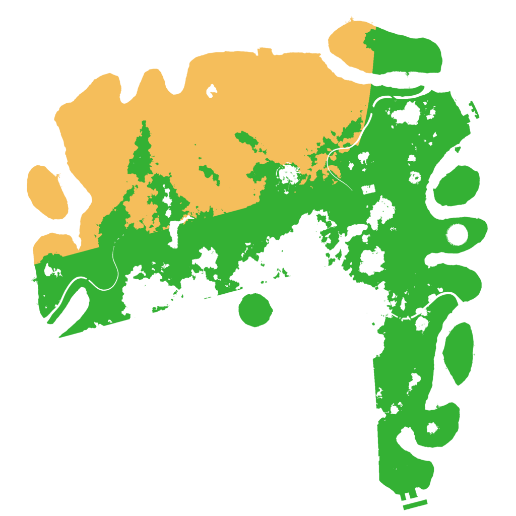 Biome Rust Map: Procedural Map, Size: 4250, Seed: 1687161415