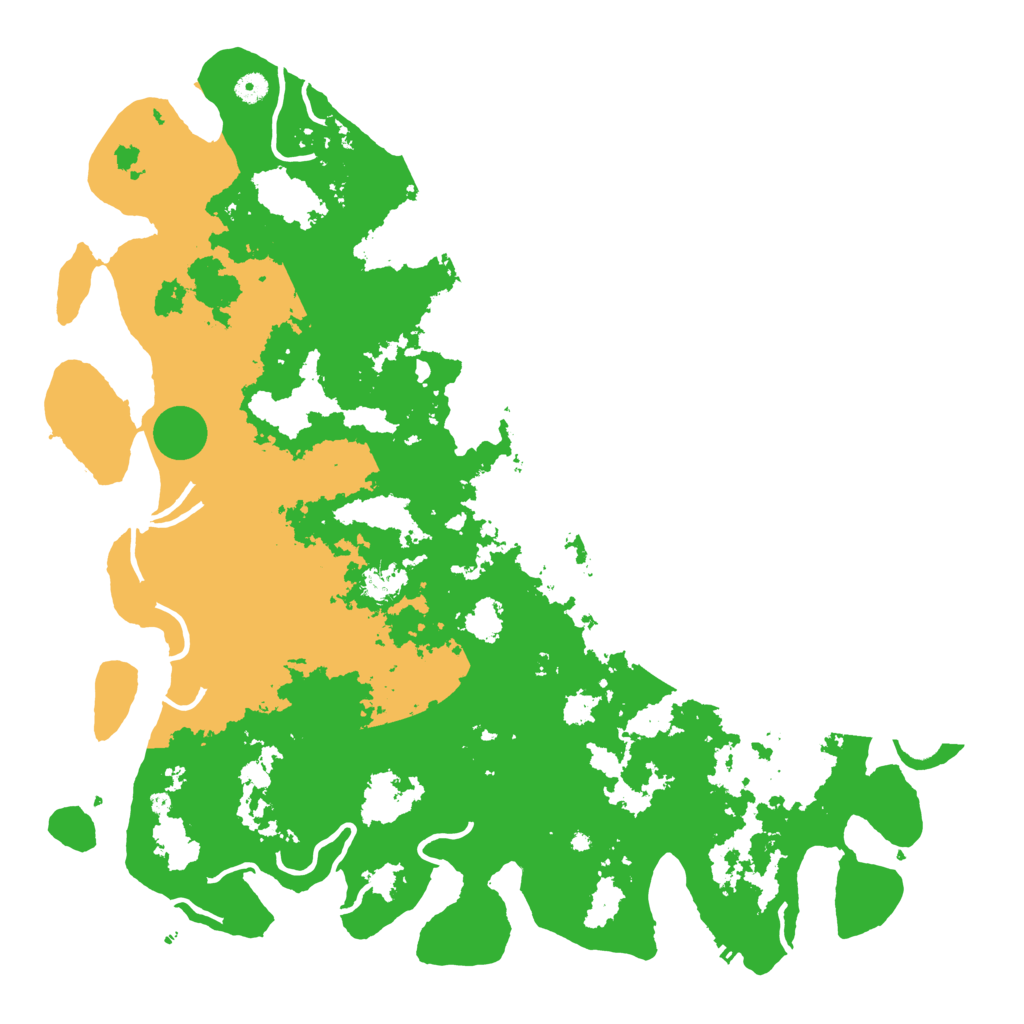 Biome Rust Map: Procedural Map, Size: 5000, Seed: 1643461075