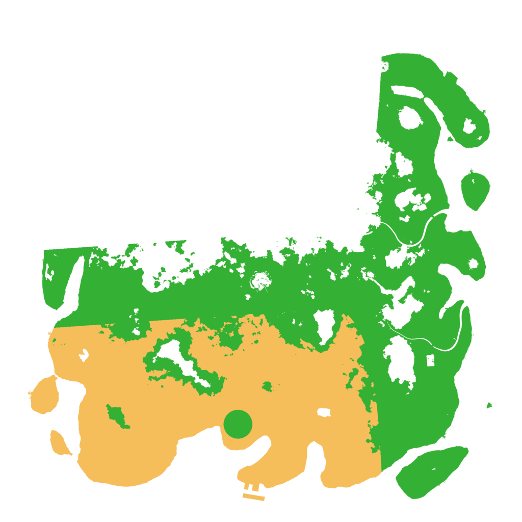 Biome Rust Map: Procedural Map, Size: 4800, Seed: 906184407