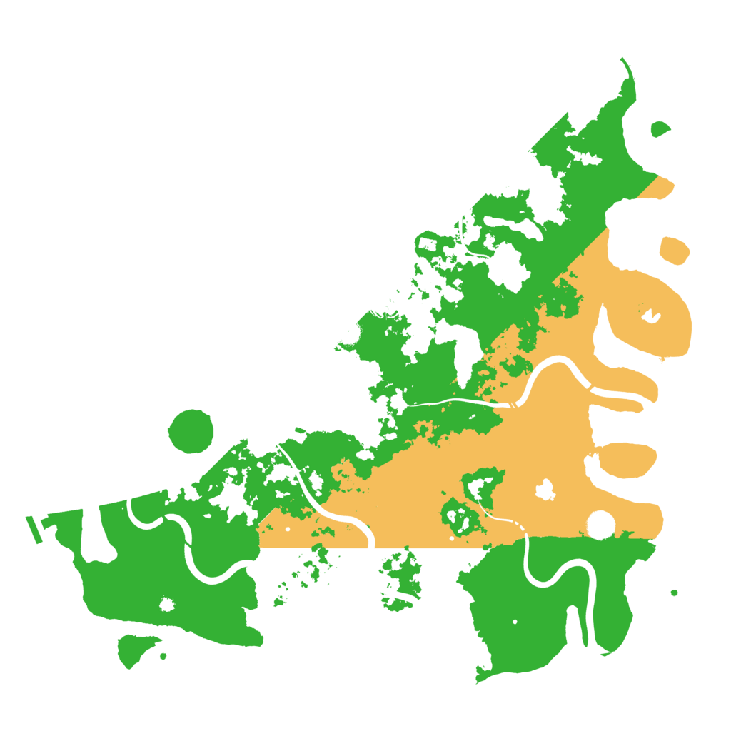 Biome Rust Map: Procedural Map, Size: 4500, Seed: 1473118490