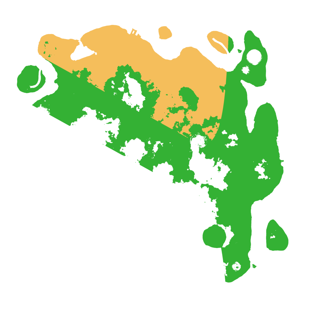 Biome Rust Map: Procedural Map, Size: 3750, Seed: 38245