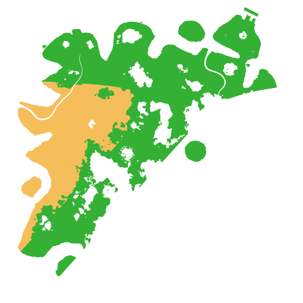Biome Rust Map: Procedural Map, Size: 4000, Seed: 1622971054