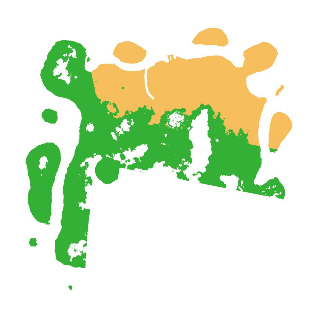 Biome Rust Map: Procedural Map, Size: 3500, Seed: 16912640