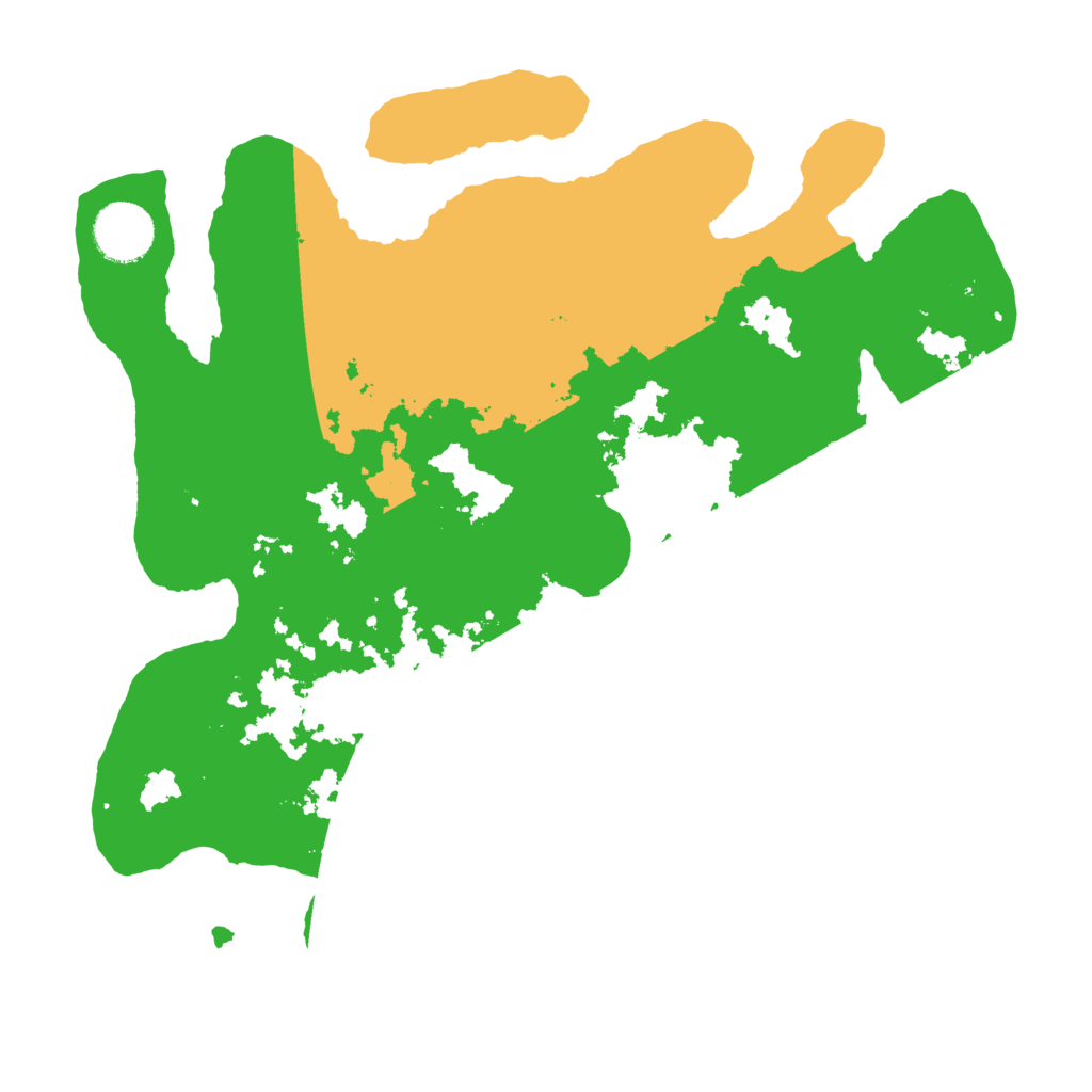 Biome Rust Map: Barren, Size: 3200, Seed: 897754124