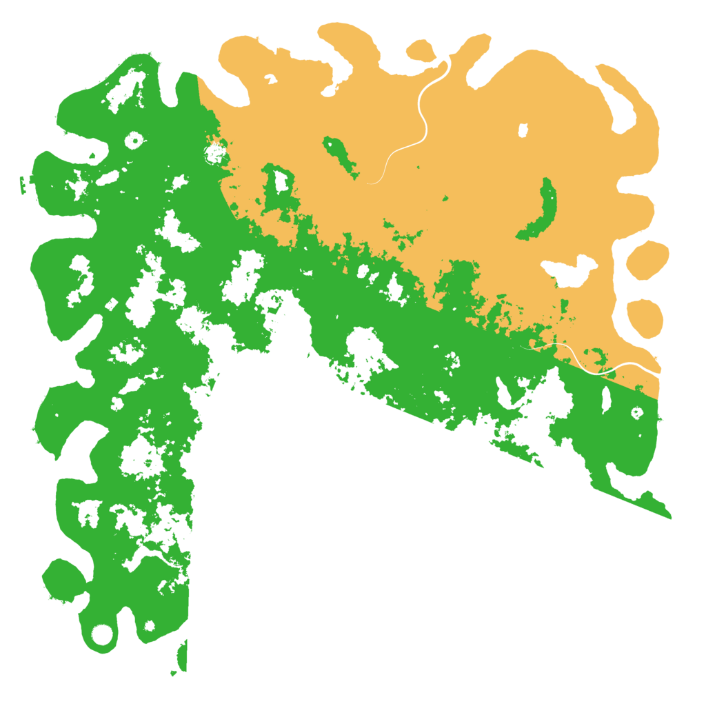 Biome Rust Map: Procedural Map, Size: 6000, Seed: 787592231