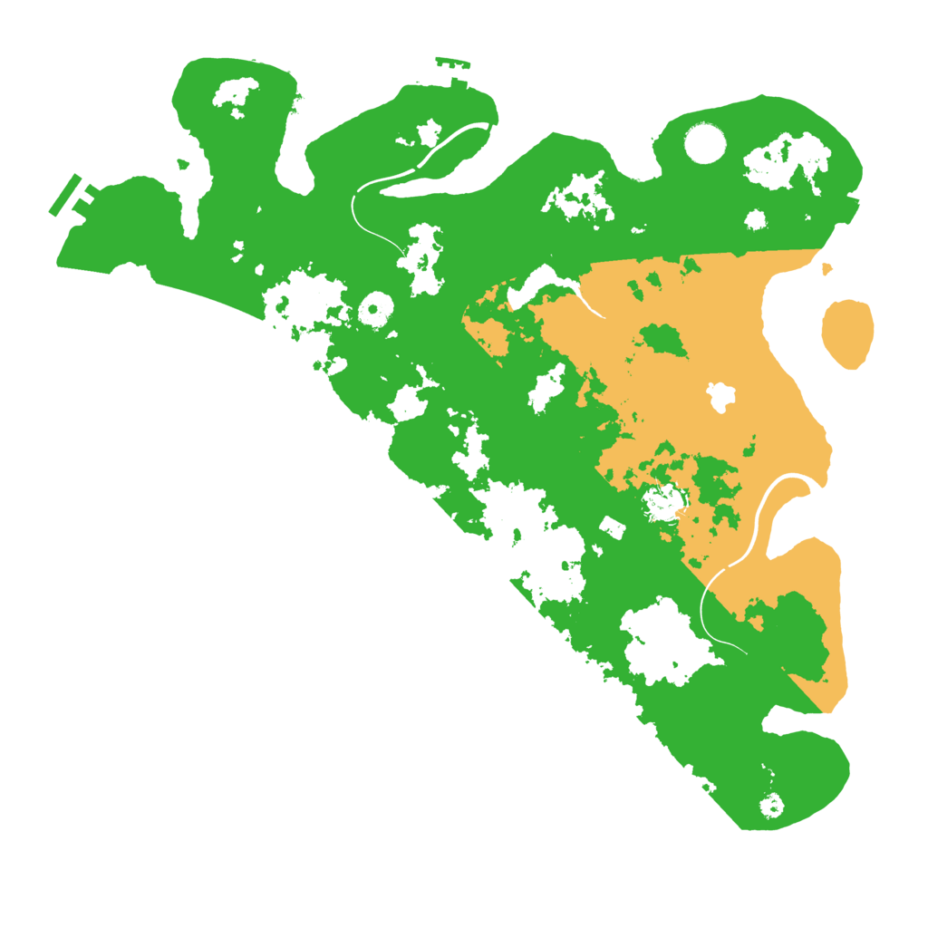 Biome Rust Map: Procedural Map, Size: 4000, Seed: 253150