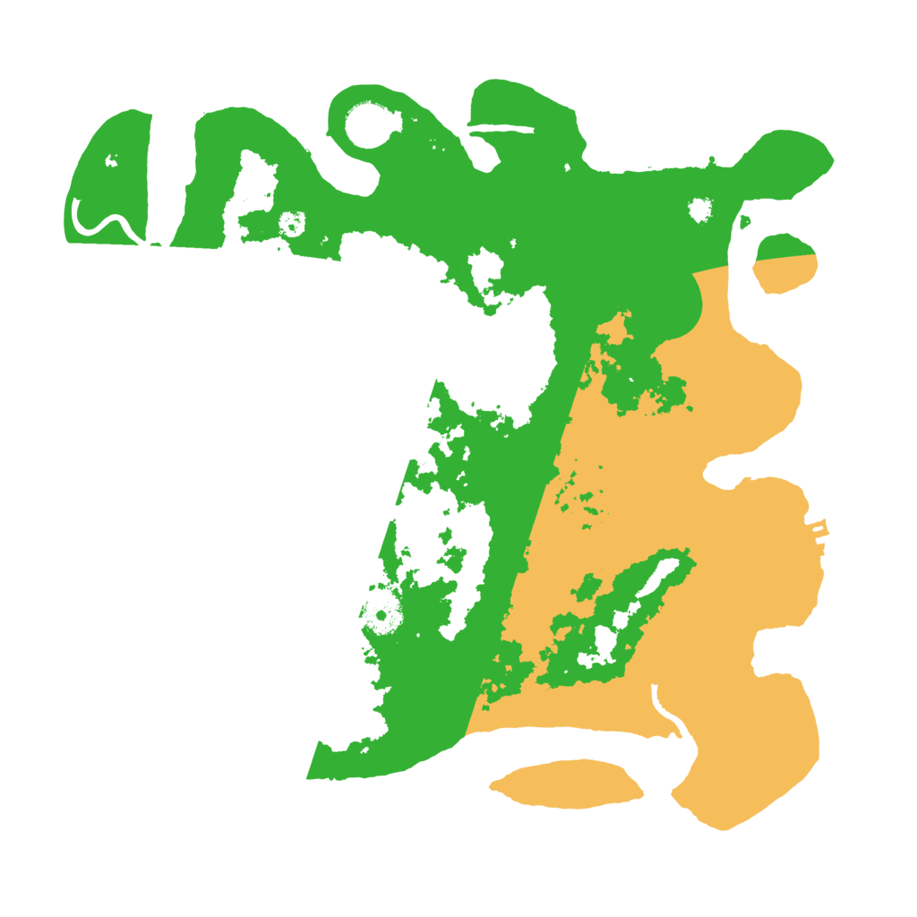 Biome Rust Map: Procedural Map, Size: 3500, Seed: 38169078