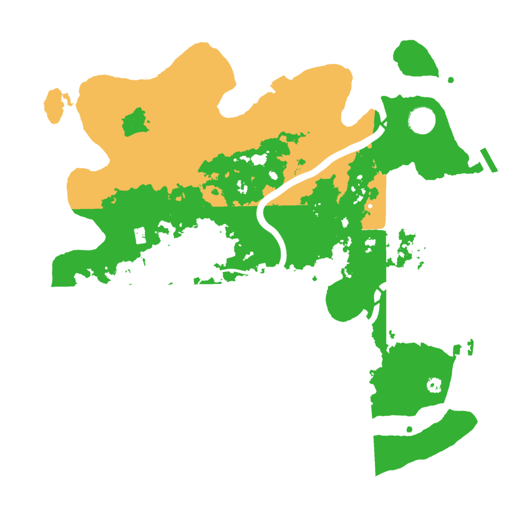 Biome Rust Map: Procedural Map, Size: 3400, Seed: 903922247