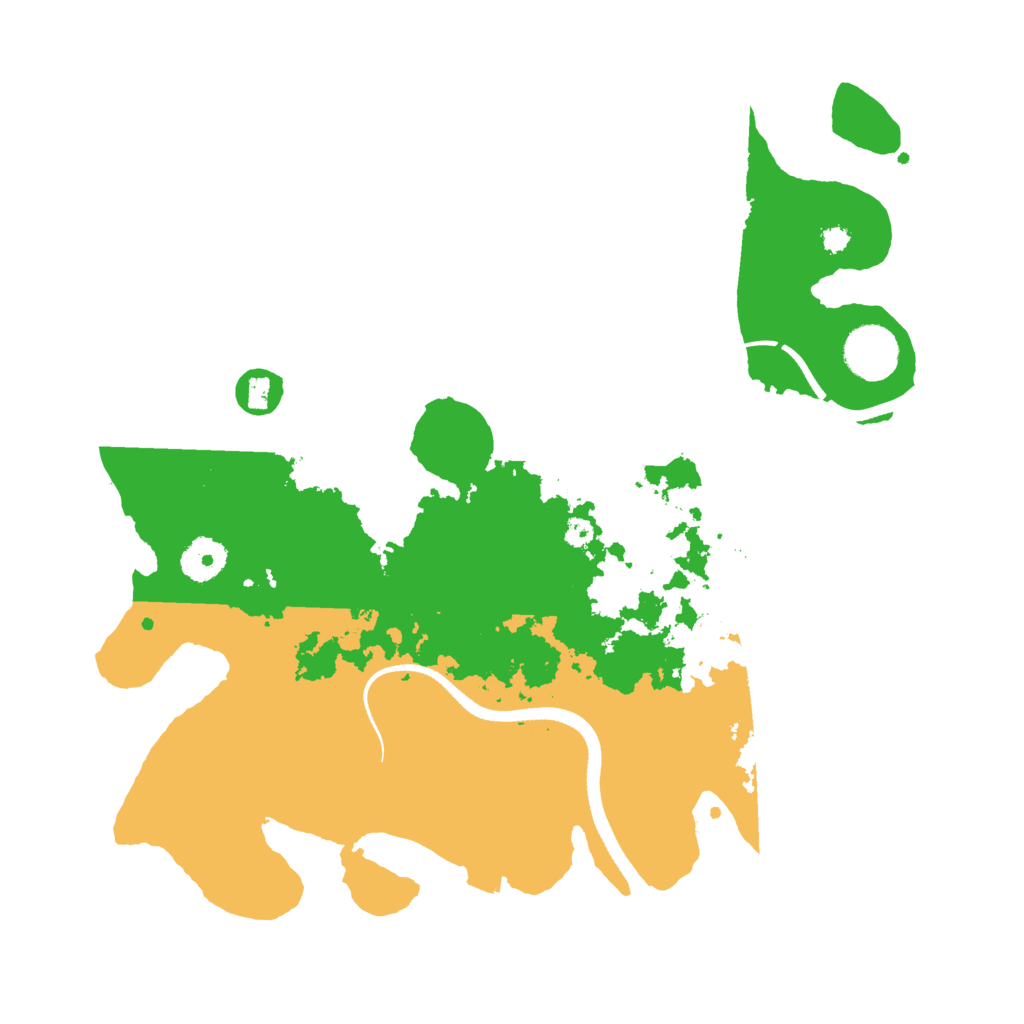 Biome Rust Map: Procedural Map, Size: 3500, Seed: 55814436
