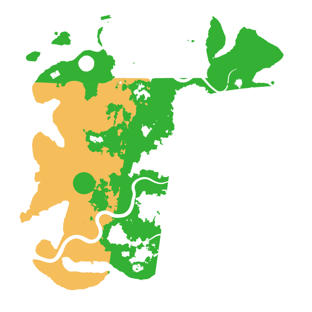Biome Rust Map: Procedural Map, Size: 3750, Seed: 23609418