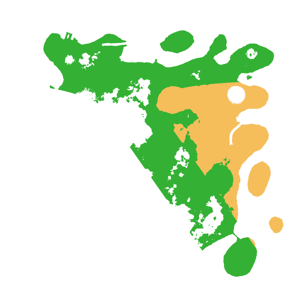 Biome Rust Map: Procedural Map, Size: 3000, Seed: 12925