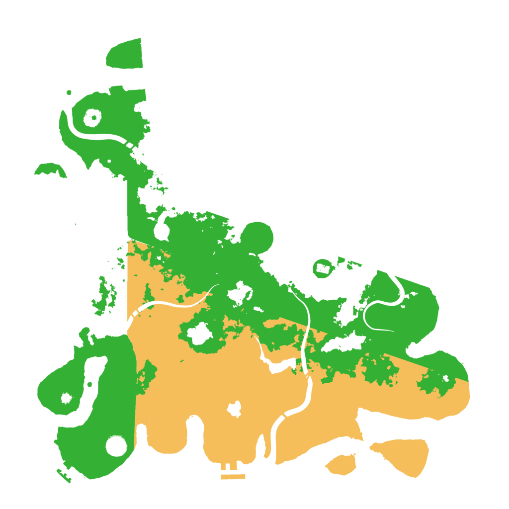 Biome Rust Map: Procedural Map, Size: 4250, Seed: 81902842