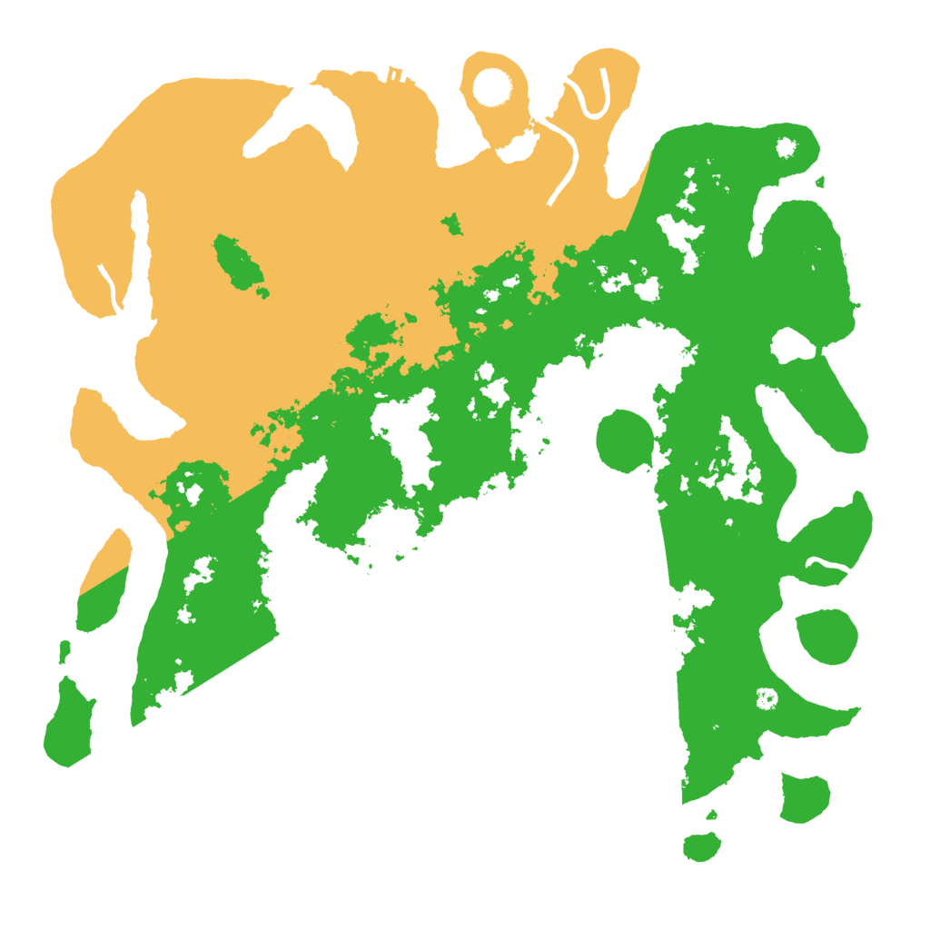 Biome Rust Map: Procedural Map, Size: 4250, Seed: 654185