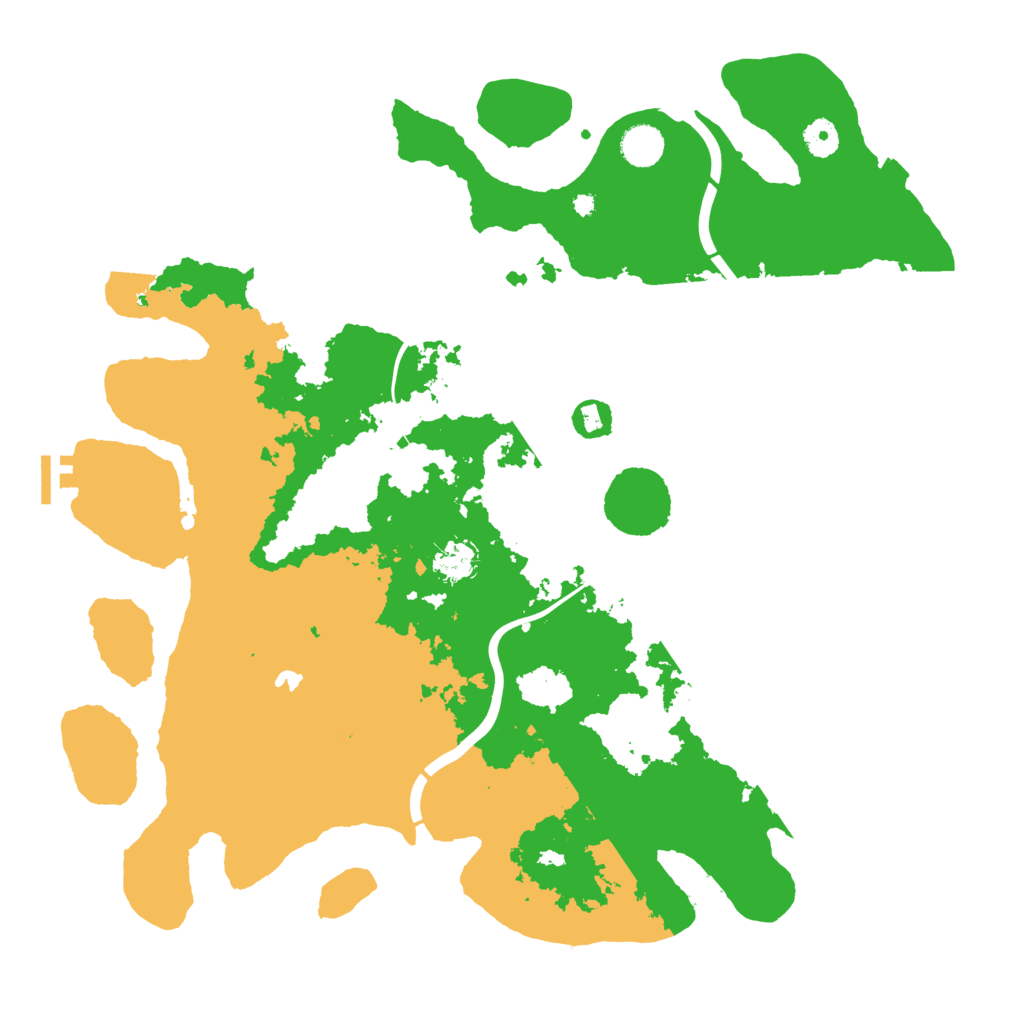Biome Rust Map: Procedural Map, Size: 4250, Seed: 951851161