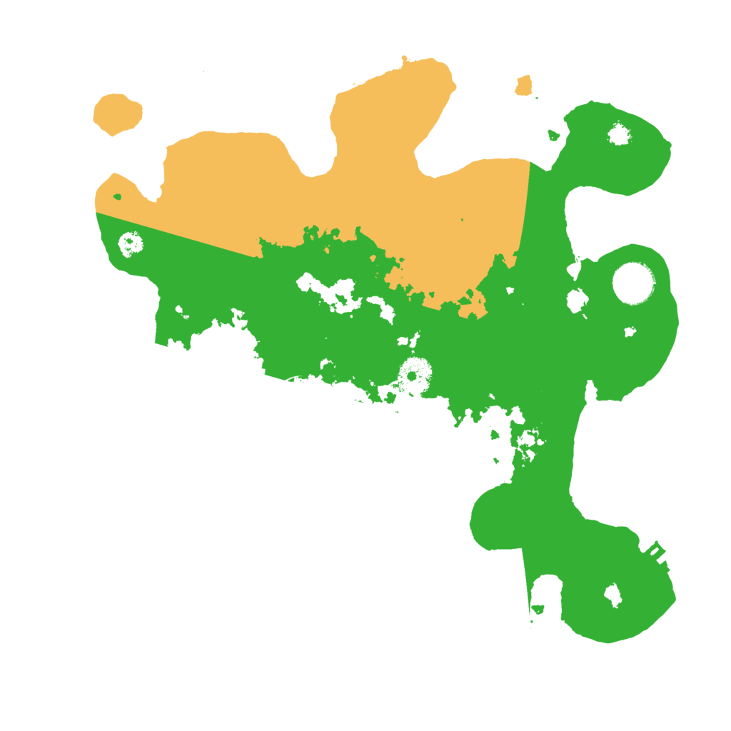 Biome Rust Map: Procedural Map, Size: 3100, Seed: 90721