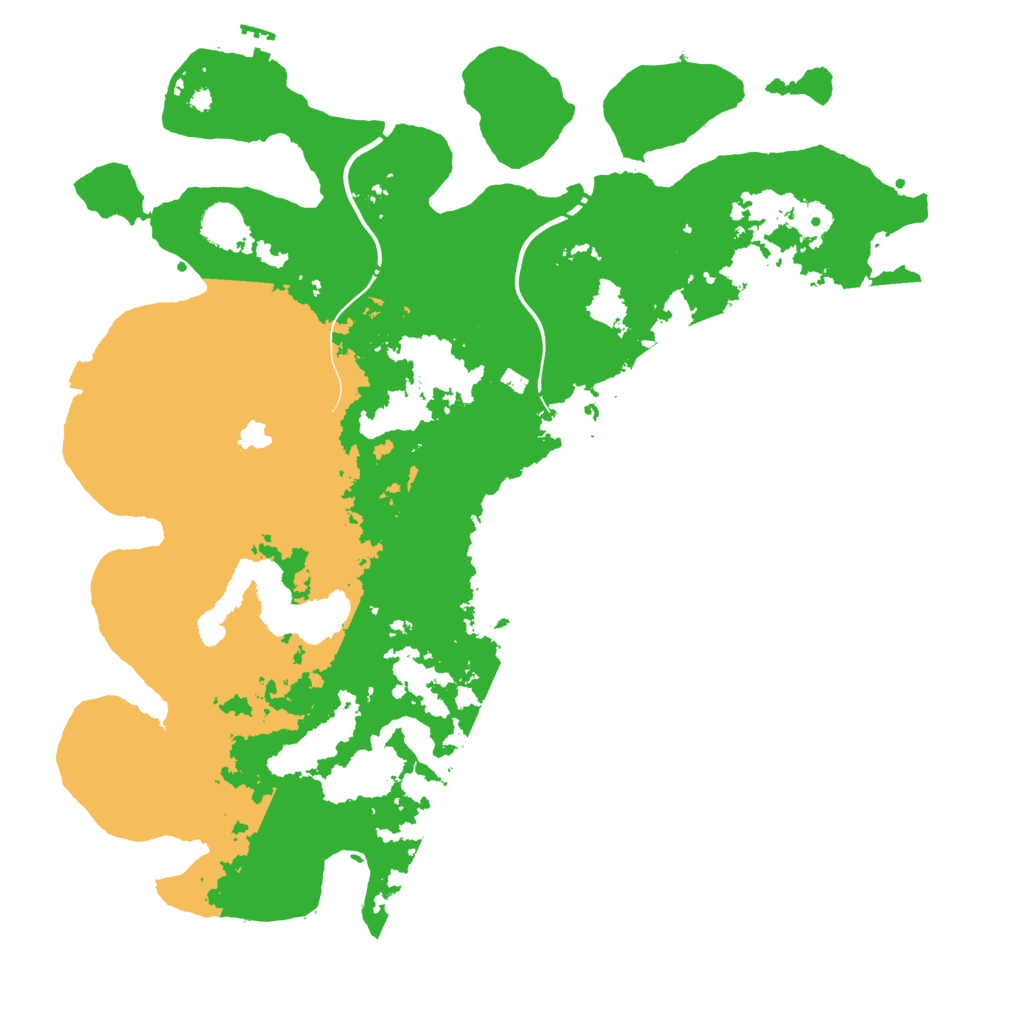 Biome Rust Map: Procedural Map, Size: 4250, Seed: 567393819