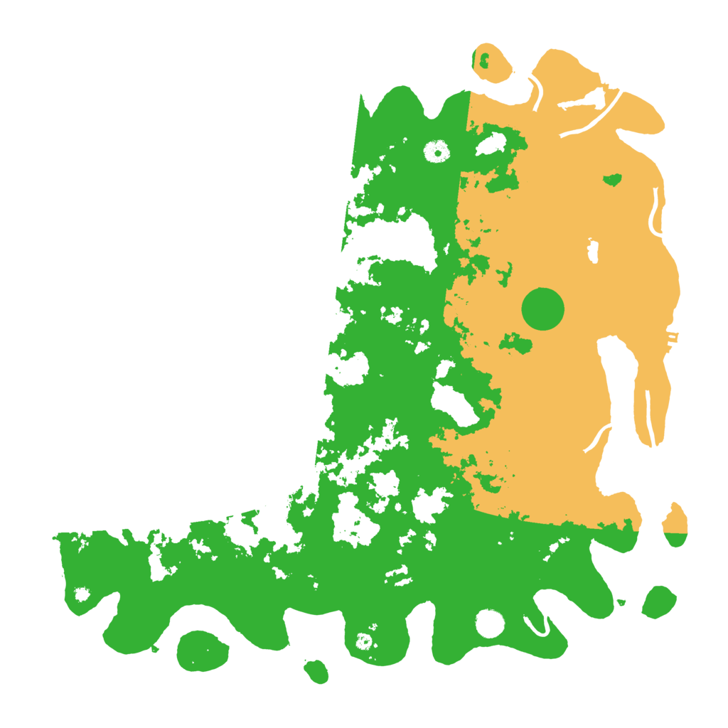 Biome Rust Map: Procedural Map, Size: 4500, Seed: 5357704