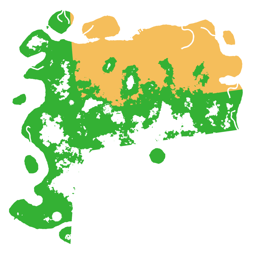 Biome Rust Map: Procedural Map, Size: 4800, Seed: 1678698169