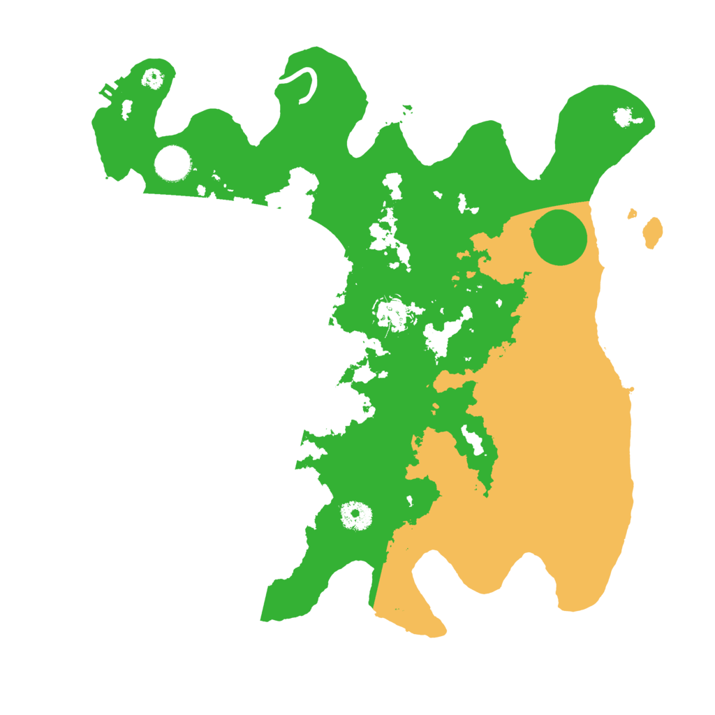 Biome Rust Map: Procedural Map, Size: 3500, Seed: 1019630917