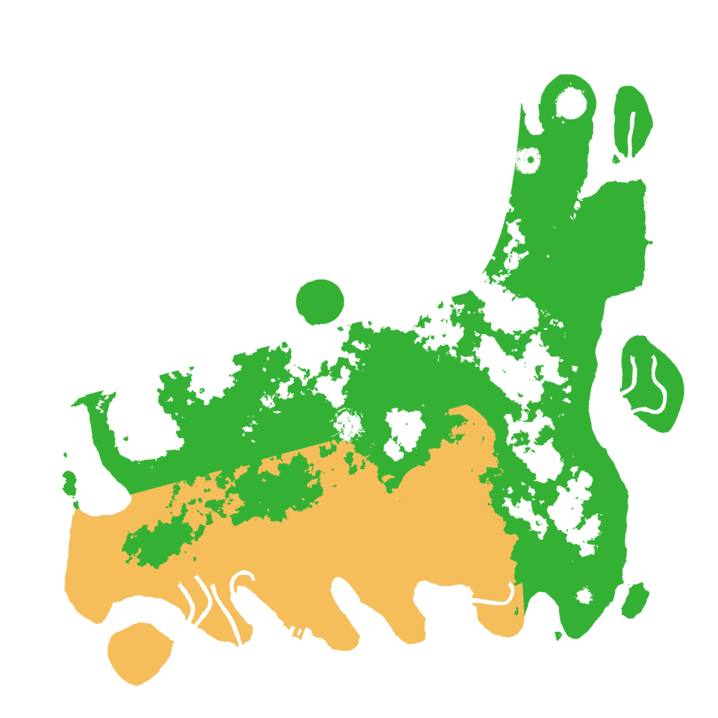 Biome Rust Map: Procedural Map, Size: 4250, Seed: 183370103