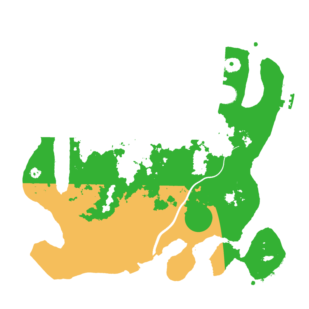 Biome Rust Map: Procedural Map, Size: 3000, Seed: 2130052731