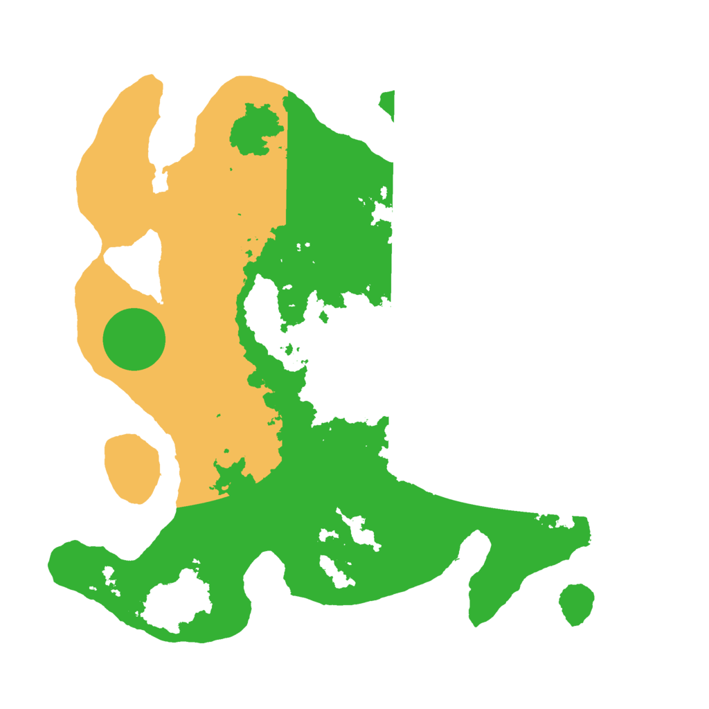 Biome Rust Map: Barren, Size: 3000, Seed: 12322