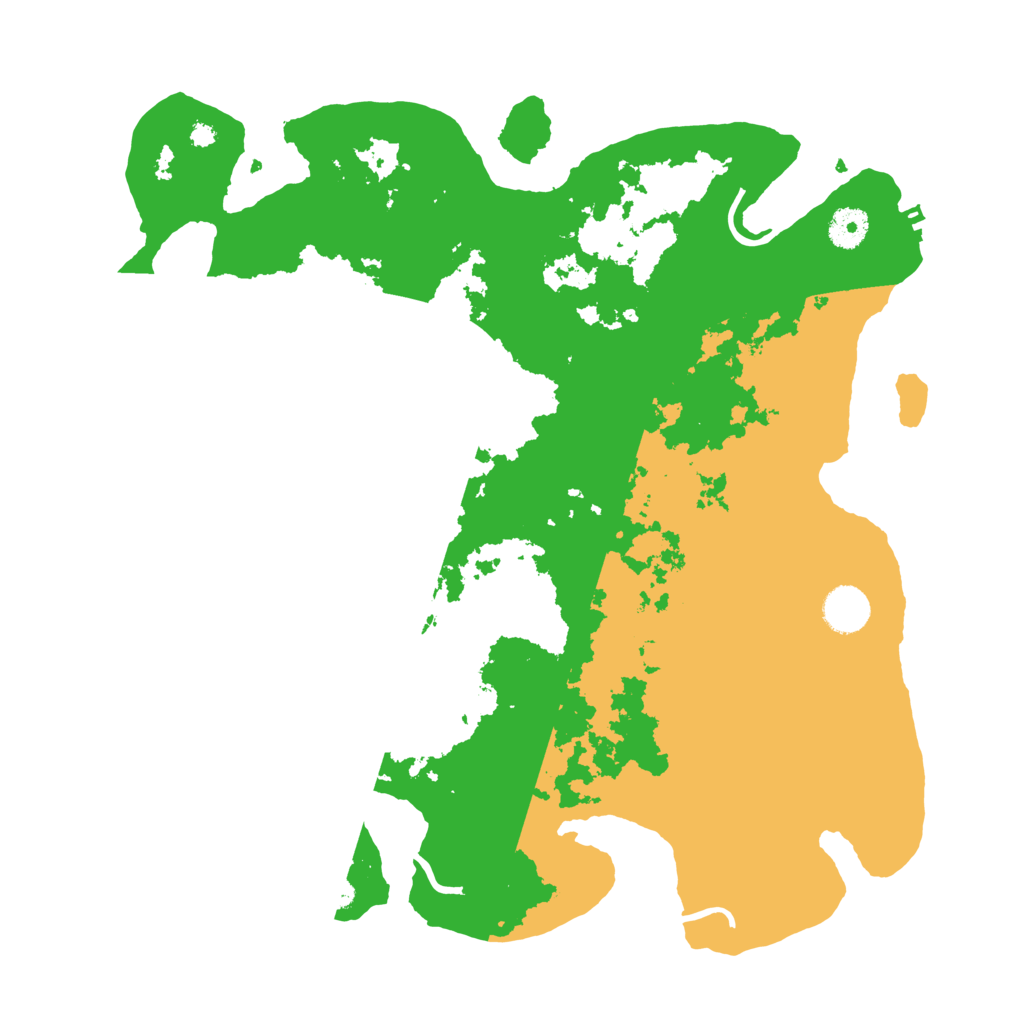 Biome Rust Map: Procedural Map, Size: 3850, Seed: 991782178
