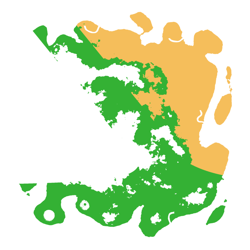 Biome Rust Map: Procedural Map, Size: 4000, Seed: 1676940533
