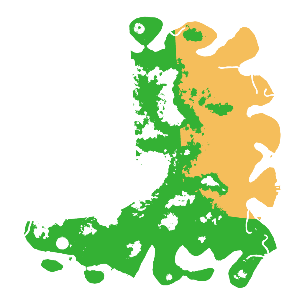 Biome Rust Map: Procedural Map, Size: 4300, Seed: 955634694