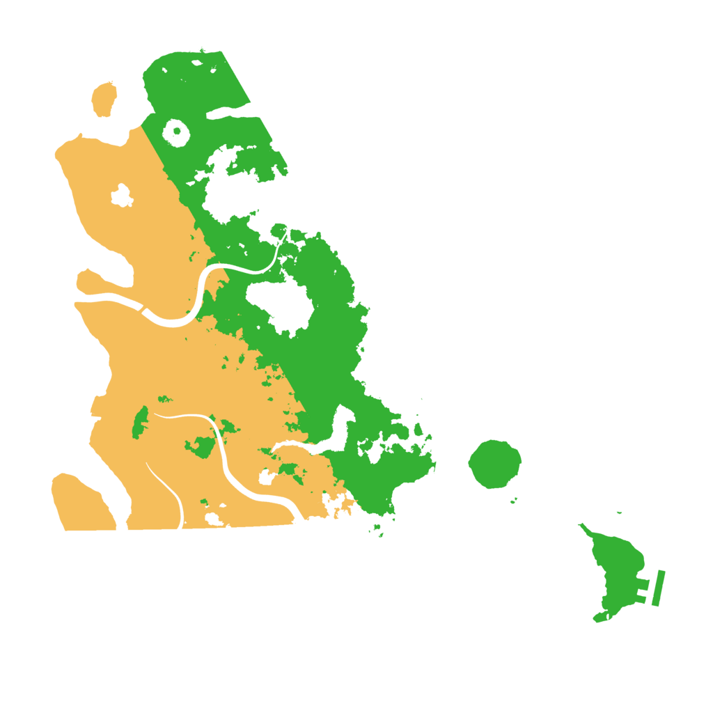 Biome Rust Map: Procedural Map, Size: 4000, Seed: 7765