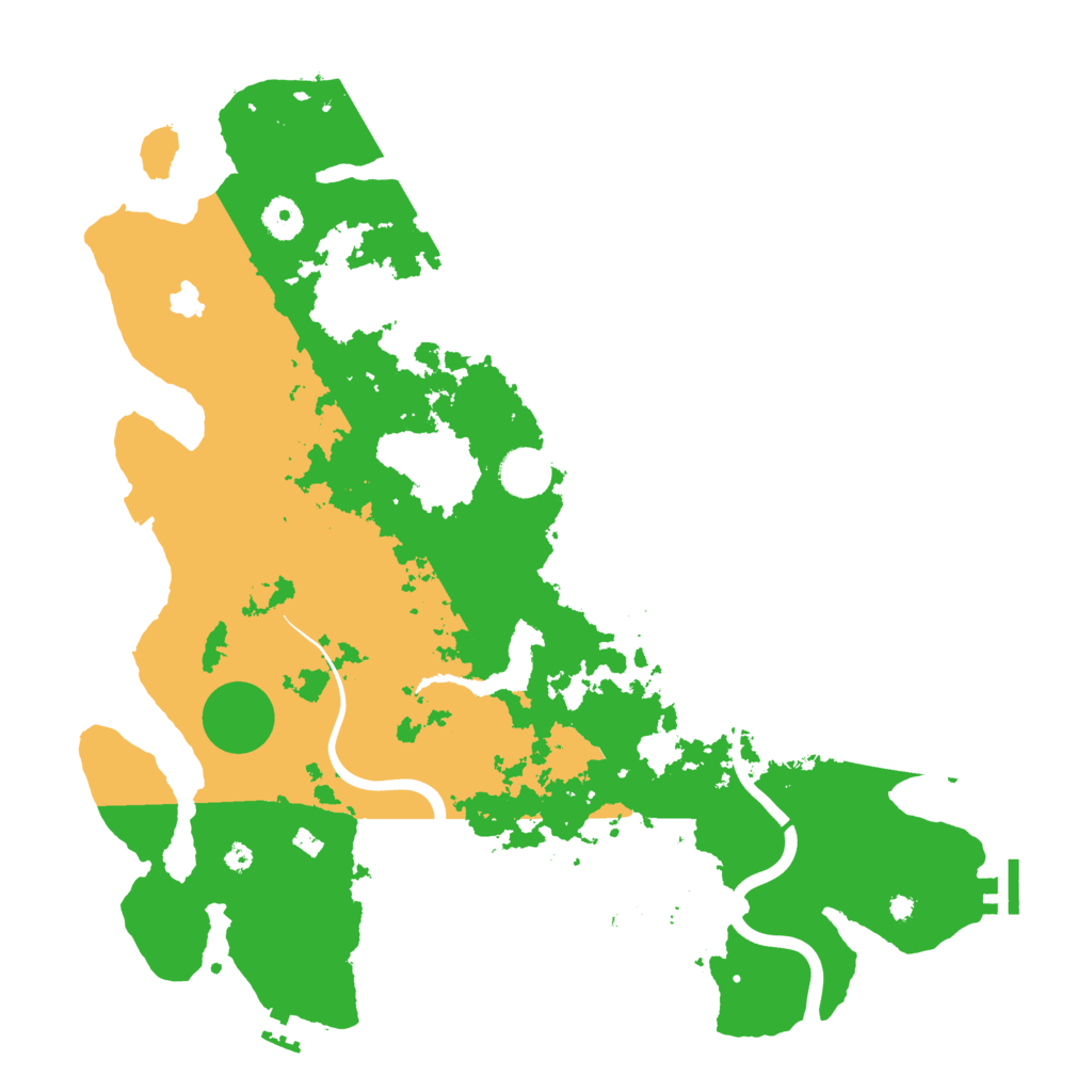 Biome Rust Map: Procedural Map, Size: 4000, Seed: 7765
