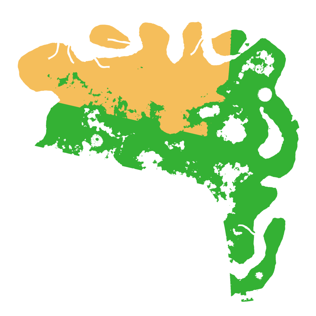 Biome Rust Map: Procedural Map, Size: 4000, Seed: 790480084