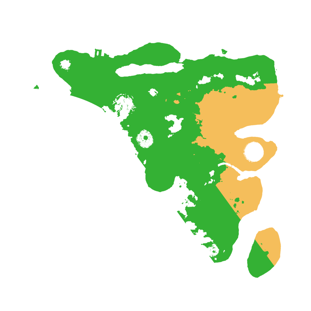 Biome Rust Map: Procedural Map, Size: 2800, Seed: 6969