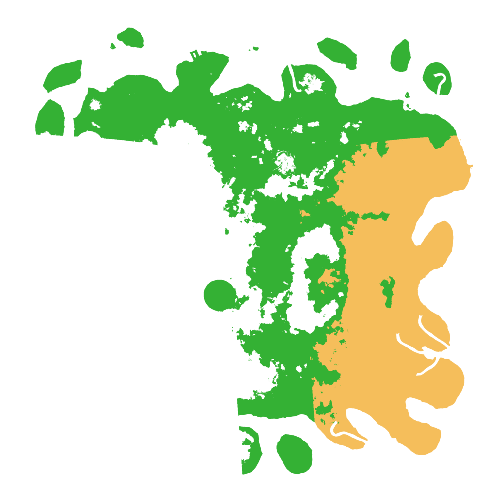 Biome Rust Map: Procedural Map, Size: 4250, Seed: 11168