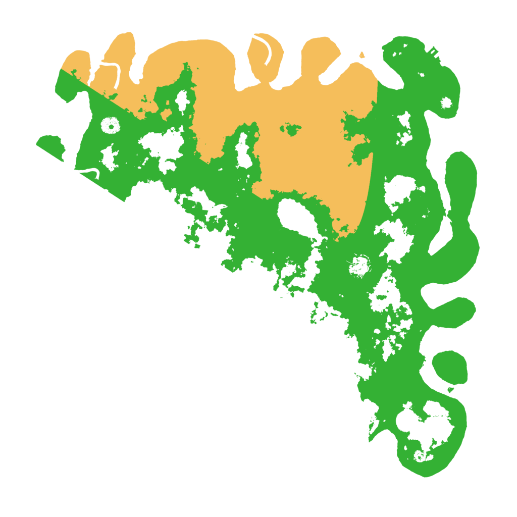 Biome Rust Map: Procedural Map, Size: 4300, Seed: 476026116