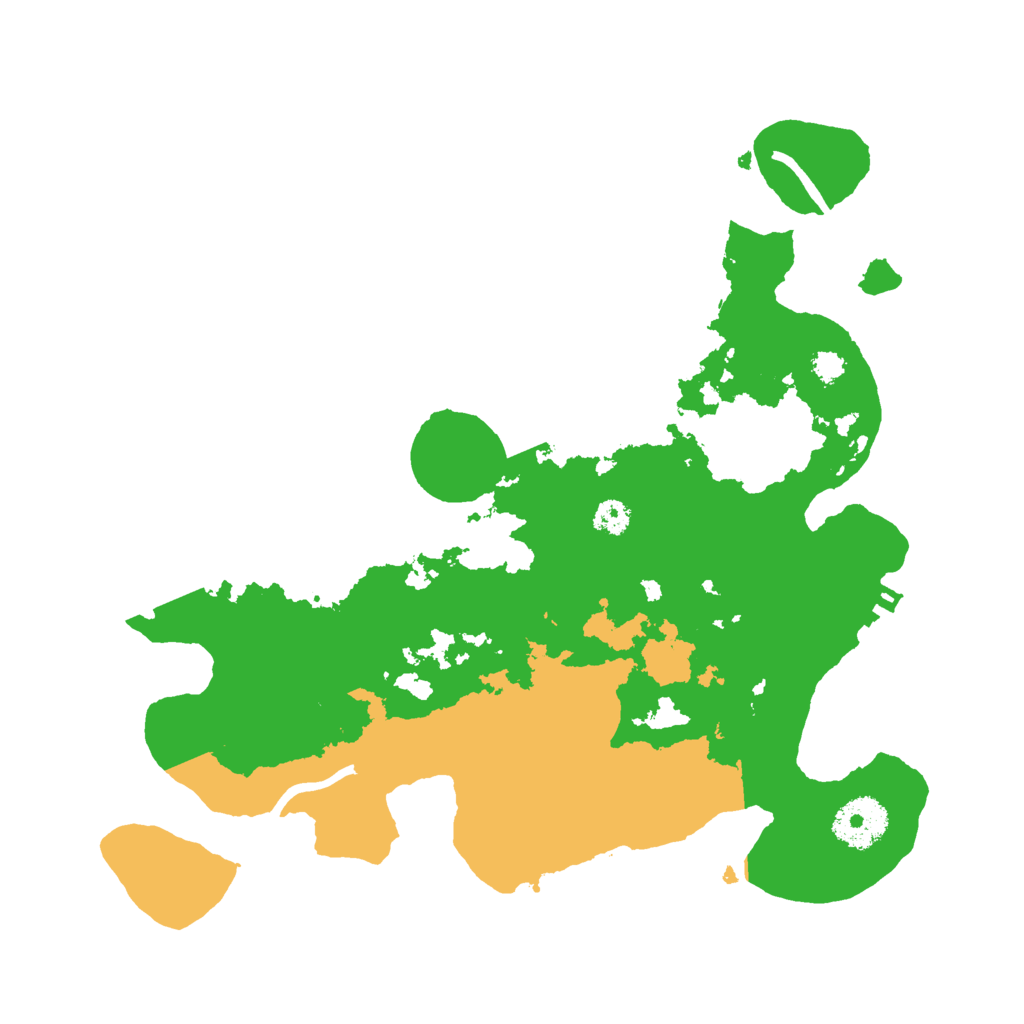 Biome Rust Map: Procedural Map, Size: 3000, Seed: 1276332507