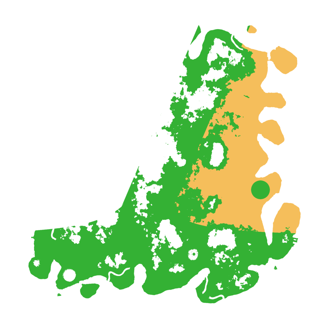 Biome Rust Map: Procedural Map, Size: 4500, Seed: 353634647