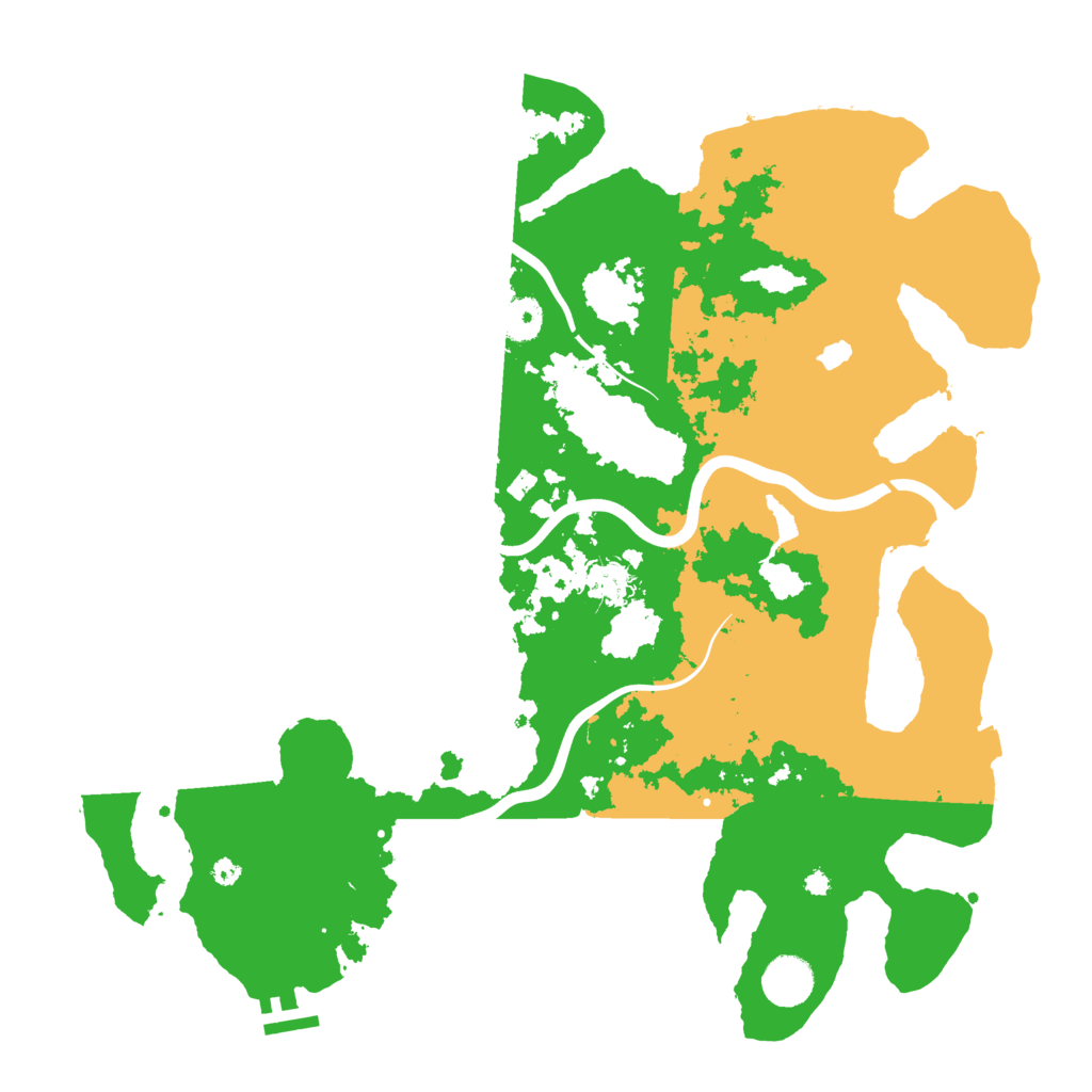 Biome Rust Map: Procedural Map, Size: 4000, Seed: 490117684