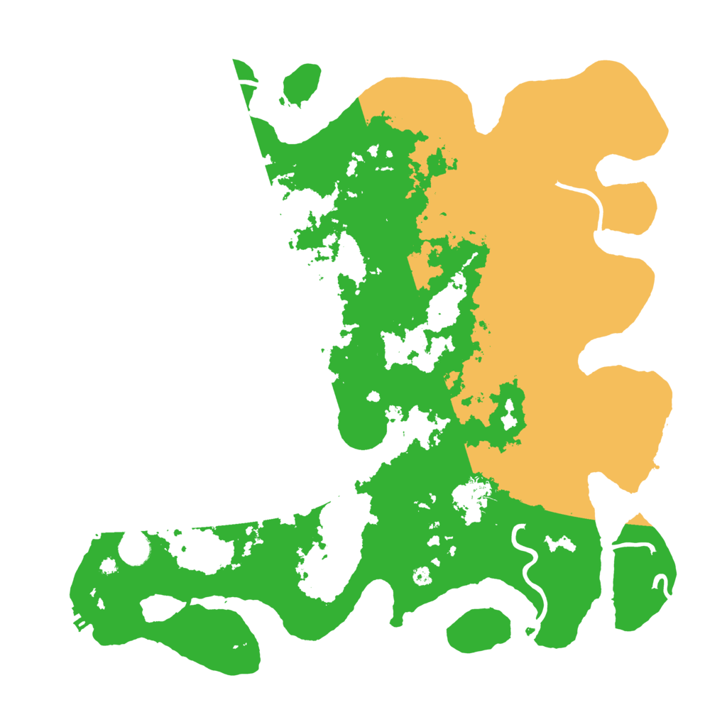 Biome Rust Map: Procedural Map, Size: 4000, Seed: 270683220