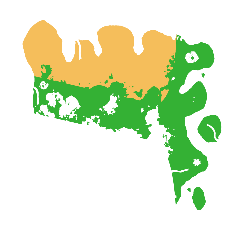 Biome Rust Map: Procedural Map, Size: 3000, Seed: 1287787680