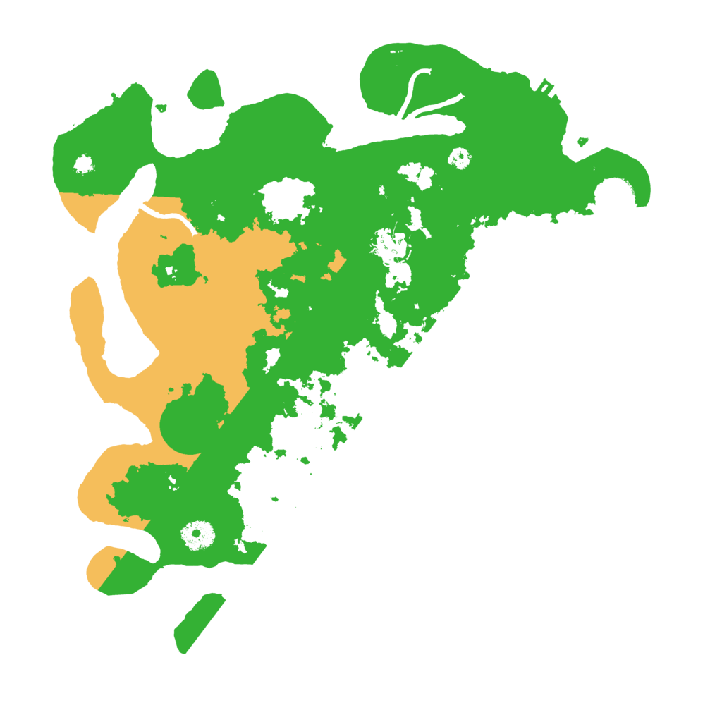 Biome Rust Map: Procedural Map, Size: 3500, Seed: 1878903