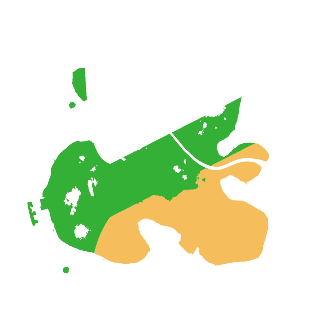 Biome Rust Map: Procedural Map, Size: 2000, Seed: 901251052