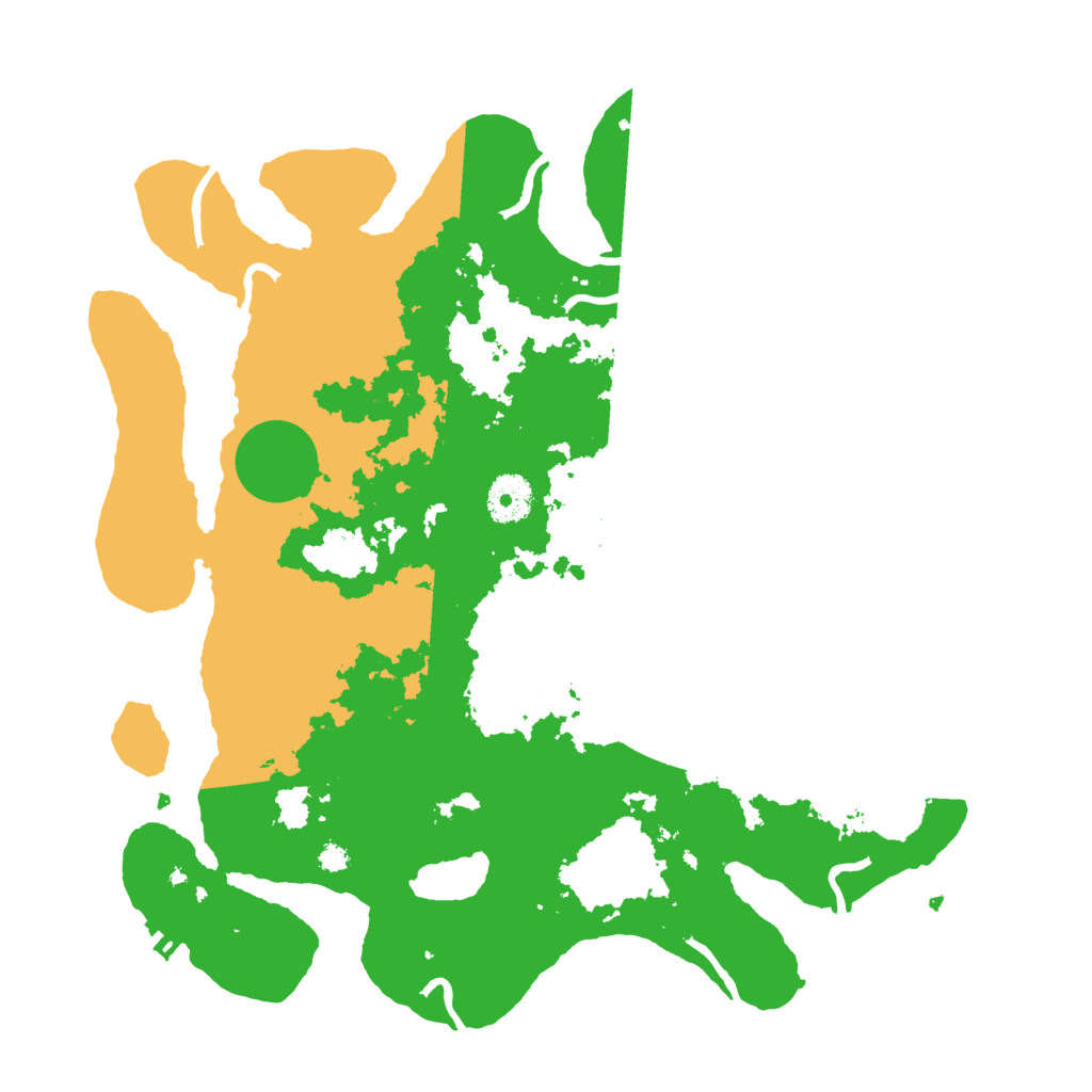 Biome Rust Map: Procedural Map, Size: 3500, Seed: 469168
