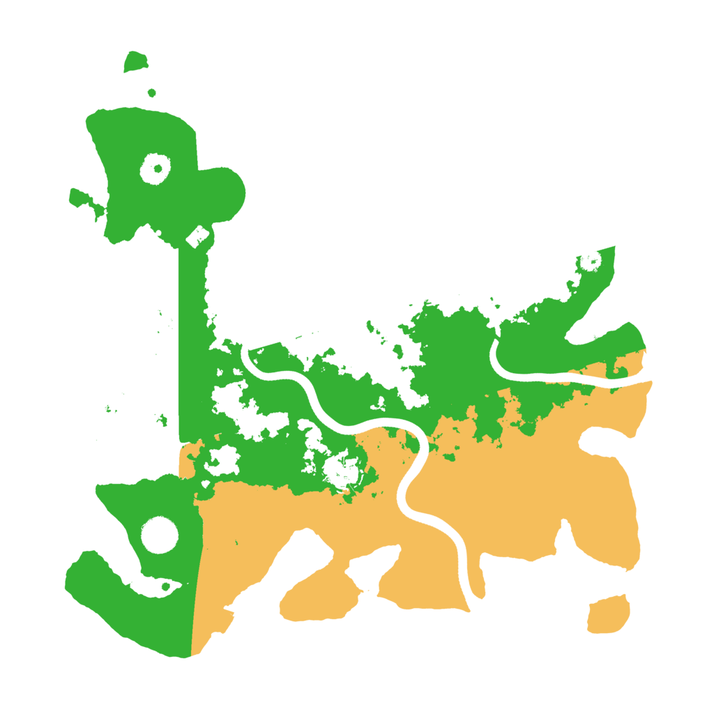 Biome Rust Map: Procedural Map, Size: 3500, Seed: 104013094
