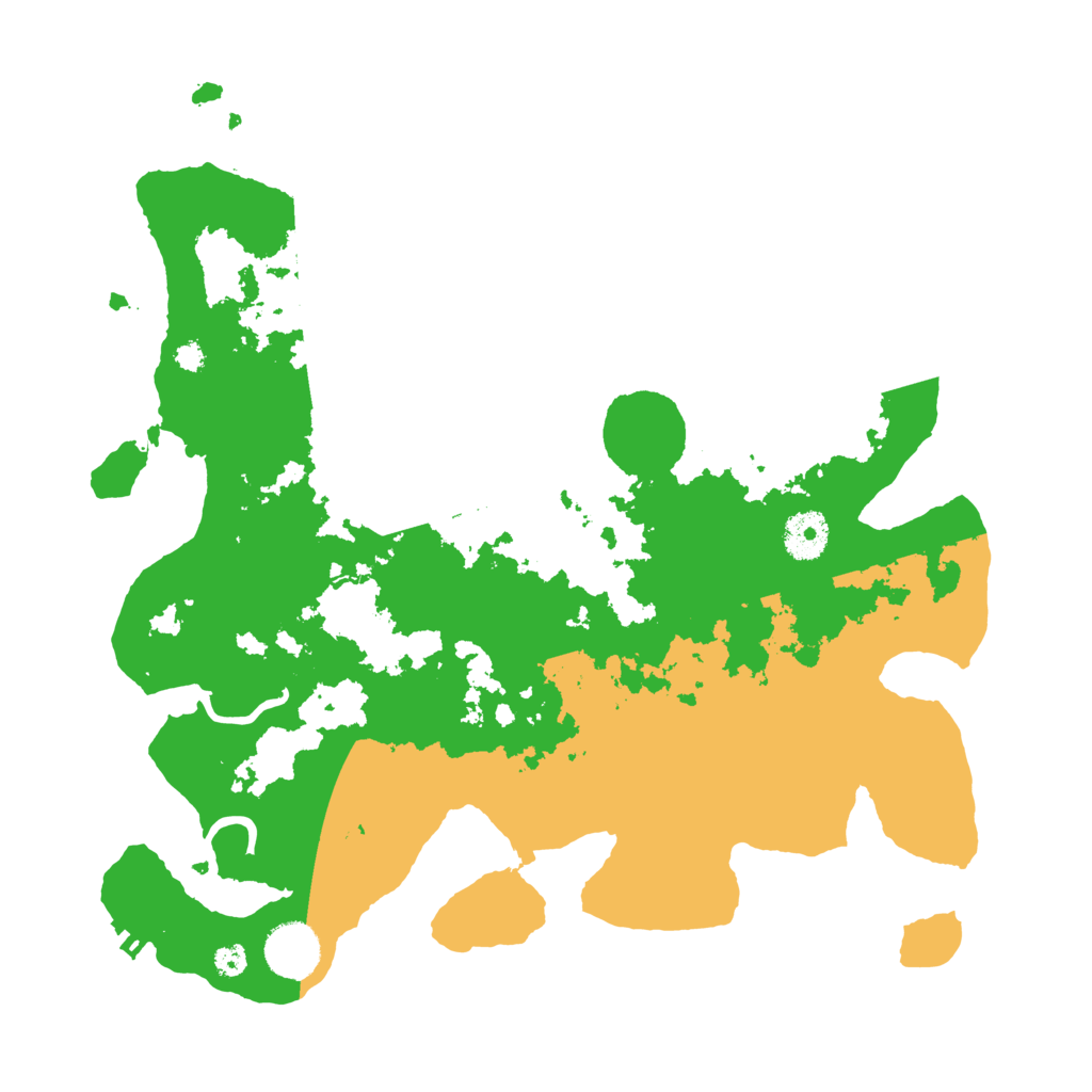 Biome Rust Map: Procedural Map, Size: 3500, Seed: 104013094